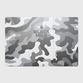 Магнитный плакат 3Х2 с принтом Black Milk Серый Камуфляж , Полимерный материал с магнитным слоем | 6 деталей размером 9*9 см | black milk | camo | camouflage | gray | pattern | камо | кмуфляж | серый | узор | черное молоко