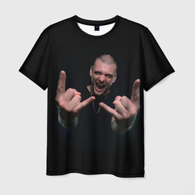 Мужская футболка 3D с принтом Тони Раут , 100% полиэфир | прямой крой, круглый вырез горловины, длина до линии бедер | антон раут | тони раут