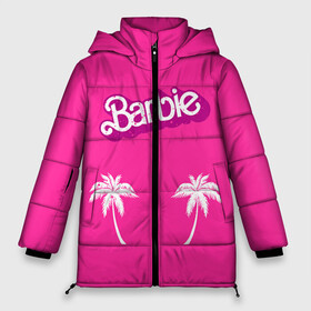 Женская зимняя куртка 3D с принтом Barbie пальмы , верх — 100% полиэстер; подкладка — 100% полиэстер; утеплитель — 100% полиэстер | длина ниже бедра, силуэт Оверсайз. Есть воротник-стойка, отстегивающийся капюшон и ветрозащитная планка. 

Боковые карманы с листочкой на кнопках и внутренний карман на молнии | Тематика изображения на принте: badgirl | barbie | beach party | beaches | bride | crew | girl | girlfriends | henparty | pink | power | princess | real girls | superbride | team | девичник | для влюбленных | для подруг | замуж | море | невеста | отдых | пляж | пляжная вечеринка | подру