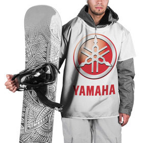 Накидка на куртку 3D с принтом Yamaha , 100% полиэстер |  | brand | car | japanese | logo | motorcycle | sign | yamaha | автомобиль | знак | логотип | марка | мотоцикл | ямаха | японская