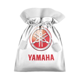 Подарочный 3D мешок с принтом Yamaha , 100% полиэстер | Размер: 29*39 см | Тематика изображения на принте: brand | car | japanese | logo | motorcycle | sign | yamaha | автомобиль | знак | логотип | марка | мотоцикл | ямаха | японская