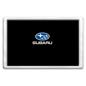 Магнит 45*70 с принтом Subaru , Пластик | Размер: 78*52 мм; Размер печати: 70*45 | Тематика изображения на принте: subaru | автомобиль | марка | машина | субару