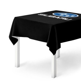 Скатерть 3D с принтом Subaru , 100% полиэстер (ткань не мнется и не растягивается) | Размер: 150*150 см | subaru | автомобиль | марка | машина | субару