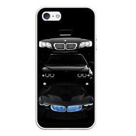 Чехол для iPhone 5/5S матовый с принтом BMW , Силикон | Область печати: задняя сторона чехла, без боковых панелей | bmw | авто | бмв | магина | марка