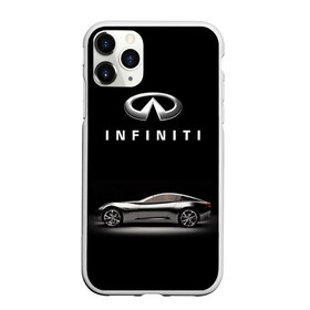 Чехол для iPhone 11 Pro Max матовый с принтом Infiniti , Силикон |  | Тематика изображения на принте: авто | инфинити | марка | машина