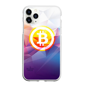 Чехол для iPhone 11 Pro матовый с принтом Биткоин - Bitcoin Geometria , Силикон |  | bitcoin | coin | crypto | geometria | polygon | биткоин | геометрия | коин | криптовалюта | полигон