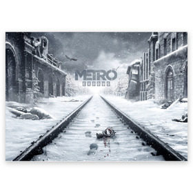 Поздравительная открытка с принтом METRO: Exodus , 100% бумага | плотность бумаги 280 г/м2, матовая, на обратной стороне линовка и место для марки
 | horror | metro | metro 2033 | redux | игра | метро | хоррор