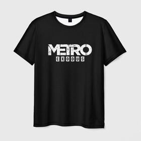 Мужская футболка 3D с принтом METRO: Exodus , 100% полиэфир | прямой крой, круглый вырез горловины, длина до линии бедер | Тематика изображения на принте: horror | metro | metro 2033 | redux | игра | метро | хоррор