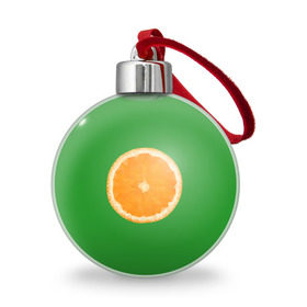 Ёлочный шар с принтом Низкополигональный апельсин , Пластик | Диаметр: 77 мм | lowpoly | polygonal | апельсин | зеленый | оранджевый | полигон | полигональный | полигоны | яркий