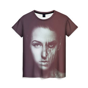 Женская футболка 3D с принтом Chelsea Grin 1 , 100% полиэфир ( синтетическое хлопкоподобное полотно) | прямой крой, круглый вырез горловины, длина до линии бедер | chelsea grin