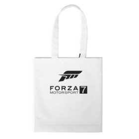 Сумка 3D повседневная с принтом FORZA 7 , 100% полиэстер | Плотность: 200 г/м2; Размер: 34×35 см; Высота лямок: 30 см | car | crew | dirt | flatout | grid | need | nfs | race | speed | гонки | машина | скорость