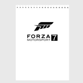 Скетчбук с принтом FORZA 7 , 100% бумага
 | 48 листов, плотность листов — 100 г/м2, плотность картонной обложки — 250 г/м2. Листы скреплены сверху удобной пружинной спиралью | car | crew | dirt | flatout | grid | need | nfs | race | speed | гонки | машина | скорость