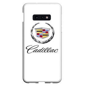 Чехол для Samsung S10E с принтом Cadillac , Силикон | Область печати: задняя сторона чехла, без боковых панелей | Тематика изображения на принте: авто | кадиллак | марка | машина