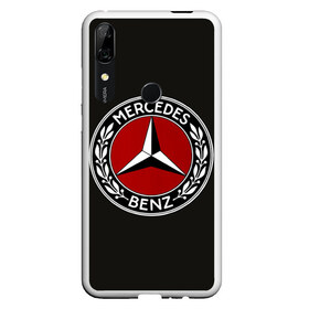 Чехол для Honor P Smart Z с принтом Mercedes-Benz , Силикон | Область печати: задняя сторона чехла, без боковых панелей | car | germany | logo | make | mercedes benz | автомобиль | германия | логотип | марка | мерседес бенц