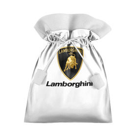 Подарочный 3D мешок с принтом Lamborghini , 100% полиэстер | Размер: 29*39 см | авто | ламборджини | марка | машина