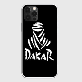 Чехол для iPhone 12 Pro с принтом Dakar , силикон | область печати: задняя сторона чехла, без боковых панелей | Тематика изображения на принте: dakar | desert | logo | race | rally | sign | гонки | дакар | знак | логотип | пустыня | ралли