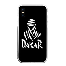 Чехол для iPhone XS Max матовый с принтом Dakar , Силикон | Область печати: задняя сторона чехла, без боковых панелей | Тематика изображения на принте: dakar | desert | logo | race | rally | sign | гонки | дакар | знак | логотип | пустыня | ралли