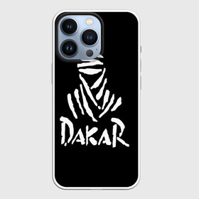 Чехол для iPhone 13 Pro с принтом Dakar ,  |  | Тематика изображения на принте: dakar | desert | logo | race | rally | sign | гонки | дакар | знак | логотип | пустыня | ралли