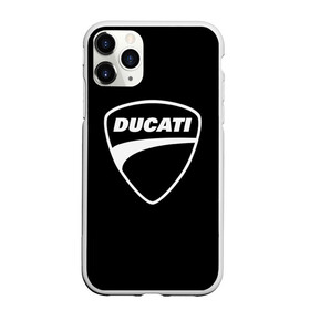 Чехол для iPhone 11 Pro матовый с принтом Ducati , Силикон |  | авто | дукати | марка | машина