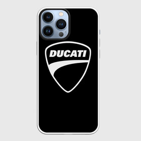 Чехол для iPhone 13 Pro Max с принтом Ducati ,  |  | Тематика изображения на принте: авто | дукати | марка | машина