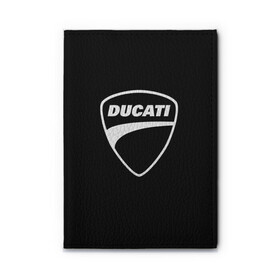 Обложка для автодокументов с принтом Ducati , натуральная кожа |  размер 19,9*13 см; внутри 4 больших “конверта” для документов и один маленький отдел — туда идеально встанут права | авто | дукати | марка | машина