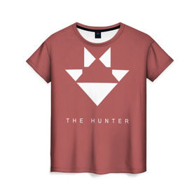 Женская футболка 3D с принтом Hunter , 100% полиэфир ( синтетическое хлопкоподобное полотно) | прямой крой, круглый вырез горловины, длина до линии бедер | destiny | destiny 2 | дестени | космос