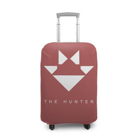 Чехол для чемодана 3D с принтом Hunter , 86% полиэфир, 14% спандекс | двустороннее нанесение принта, прорези для ручек и колес | destiny | destiny 2 | дестени | космос