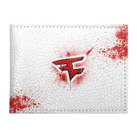 Обложка для студенческого билета с принтом cs:go - FaZe clan (White collection) , натуральная кожа | Размер: 11*8 см; Печать на всей внешней стороне | cs go | faze | white | кс го | фейз