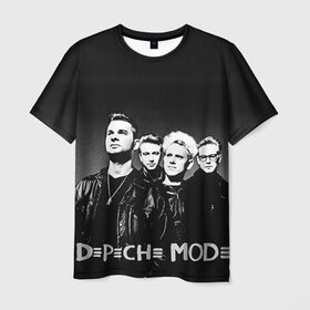 Мужская футболка 3D с принтом Depeche mode , 100% полиэфир | прямой крой, круглый вырез горловины, длина до линии бедер | альтернативный рок | вестник моды | винс кларк | депеш мод | депешмод | дэйв гаан | индастриал рок | мартин гор | синти поп | электроник рок | энди флетчер