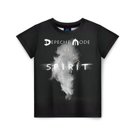 Детская футболка 3D с принтом DM: Spirit , 100% гипоаллергенный полиэфир | прямой крой, круглый вырез горловины, длина до линии бедер, чуть спущенное плечо, ткань немного тянется | depeche mode