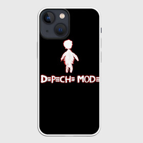 Чехол для iPhone 13 mini с принтом DM: Playing the angel ,  |  | Тематика изображения на принте: depeche mode