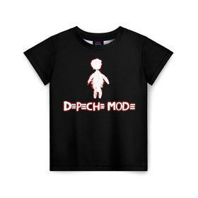 Детская футболка 3D с принтом DM: Playing the angel , 100% гипоаллергенный полиэфир | прямой крой, круглый вырез горловины, длина до линии бедер, чуть спущенное плечо, ткань немного тянется | depeche mode