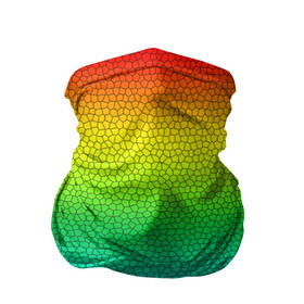 Бандана-труба 3D с принтом Радуга (Витражный Градиент) , 100% полиэстер, ткань с особыми свойствами — Activecool | плотность 150‒180 г/м2; хорошо тянется, но сохраняет форму | gradient | rainbow | витраж | градиент | радуга