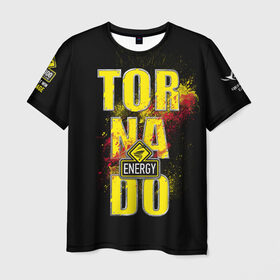 Мужская футболка 3D с принтом Tornado , 100% полиэфир | прямой крой, круглый вырез горловины, длина до линии бедер | Тематика изображения на принте: 