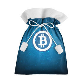 Подарочный 3D мешок с принтом Bitcoin Blue - Биткоин , 100% полиэстер | Размер: 29*39 см | Тематика изображения на принте: bitcoin | ethereum | litecoin | биткоин | интернет | крипта | криптовалюта | лайткоин | майнинг | технологии | эфир