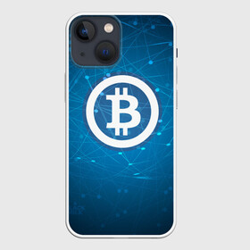 Чехол для iPhone 13 mini с принтом Bitcoin Blue   Биткоин ,  |  | bitcoin | ethereum | litecoin | биткоин | интернет | крипта | криптовалюта | лайткоин | майнинг | технологии | эфир