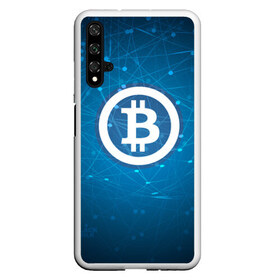 Чехол для Honor 20 с принтом Bitcoin Blue - Биткоин , Силикон | Область печати: задняя сторона чехла, без боковых панелей | bitcoin | ethereum | litecoin | биткоин | интернет | крипта | криптовалюта | лайткоин | майнинг | технологии | эфир