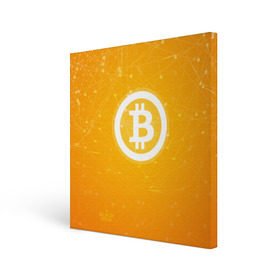 Холст квадратный с принтом Bitcoin - Биткоин , 100% ПВХ |  | bitcoin | ethereum | litecoin | биткоин | интернет | крипта | криптовалюта | лайткоин | майнинг | технологии | эфир