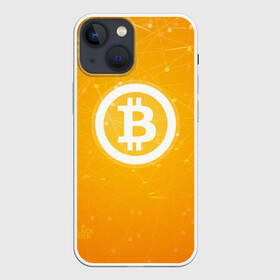 Чехол для iPhone 13 mini с принтом Bitcoin   Биткоин ,  |  | bitcoin | ethereum | litecoin | биткоин | интернет | крипта | криптовалюта | лайткоин | майнинг | технологии | эфир