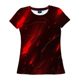 Женская футболка 3D с принтом rain arrow , 100% полиэфир ( синтетическое хлопкоподобное полотно) | прямой крой, круглый вырез горловины, длина до линии бедер | 