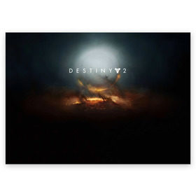 Поздравительная открытка с принтом Destiny 2 , 100% бумага | плотность бумаги 280 г/м2, матовая, на обратной стороне линовка и место для марки
 | Тематика изображения на принте: destiny | destiny 2 | space | дестени | космос
