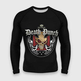 Мужской рашгард 3D с принтом Five Finger Death Punch 2 ,  |  | 5fdp | ffdp | five finger death punch