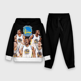 Детский костюм 3D (с толстовкой) с принтом Golden State Warriors 5 ,  |  | draymond green | golden state warriors | klay thompson | nba | stephen curry | голден стэйт уорриорз | дрэймонд грин | клей томпсон | стефен карри