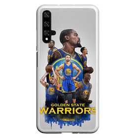 Чехол для Honor 20 с принтом Golden State Warriors 9 , Силикон | Область печати: задняя сторона чехла, без боковых панелей | Тематика изображения на принте: draymond green | golden state warriors | klay thompson | nba | stephen curry | голден стэйт уорриорз | дрэймонд грин | клей томпсон | стефен карри