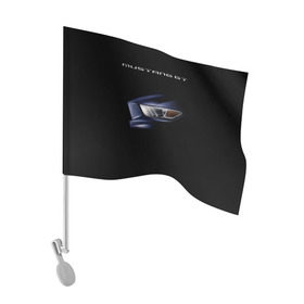 Флаг для автомобиля с принтом Ford Mustang GT 2 , 100% полиэстер | Размер: 30*21 см | cobra | ford | gt | mustang | shelby