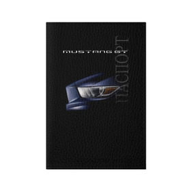 Обложка для паспорта матовая кожа с принтом Ford Mustang GT 2 , натуральная матовая кожа | размер 19,3 х 13,7 см; прозрачные пластиковые крепления | cobra | ford | gt | mustang | shelby