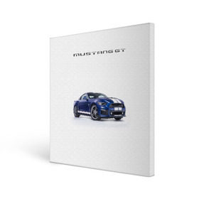 Холст квадратный с принтом Ford Mustang GT 3 , 100% ПВХ |  | Тематика изображения на принте: ford | gt | mustang | shelby | мустанг | форд | шэлби
