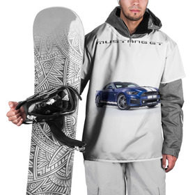 Накидка на куртку 3D с принтом Ford Mustang GT 3 , 100% полиэстер |  | Тематика изображения на принте: ford | gt | mustang | shelby | мустанг | форд | шэлби
