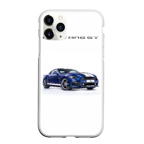 Чехол для iPhone 11 Pro Max матовый с принтом Ford Mustang GT 3 , Силикон |  | ford | gt | mustang | shelby | мустанг | форд | шэлби