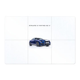 Магнитный плакат 3Х2 с принтом Ford Mustang GT 3 , Полимерный материал с магнитным слоем | 6 деталей размером 9*9 см | Тематика изображения на принте: ford | gt | mustang | shelby | мустанг | форд | шэлби